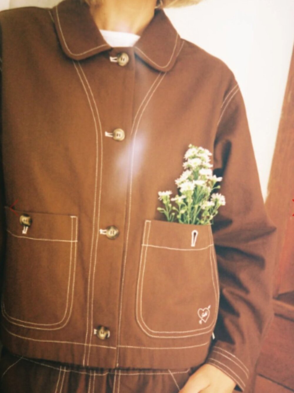 Daphne Jacket - Chocolate - Lisa Says Gah - NWT - LARGE ONLY - Picture 2 of 5